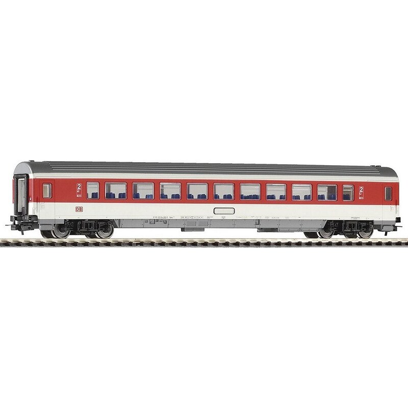 PIKO Personenwagen, »IC Personenwagen 2. Klasse, rotes Fensterband, DB AG - Gleichstrom« Spur H0