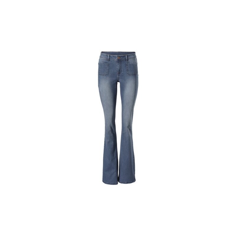 B.C. BEST CONNECTIONS by Heine Damen Flared-Jeans blau 34,36,38,40
