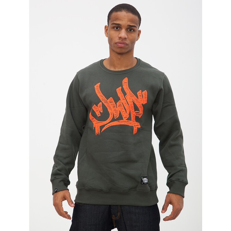 JWP Colorized Tager Crewneck Army Green