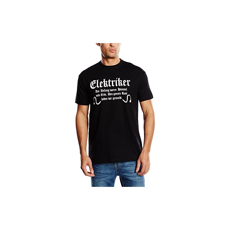 Coole-Fun-T-Shirts Herren T-Shirt Elektriker V2