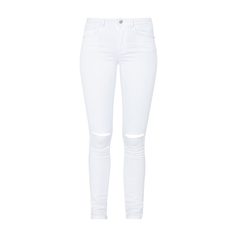 ONLY Skinny Fit 5-Pocket-Jeans mit Knieschlitzen