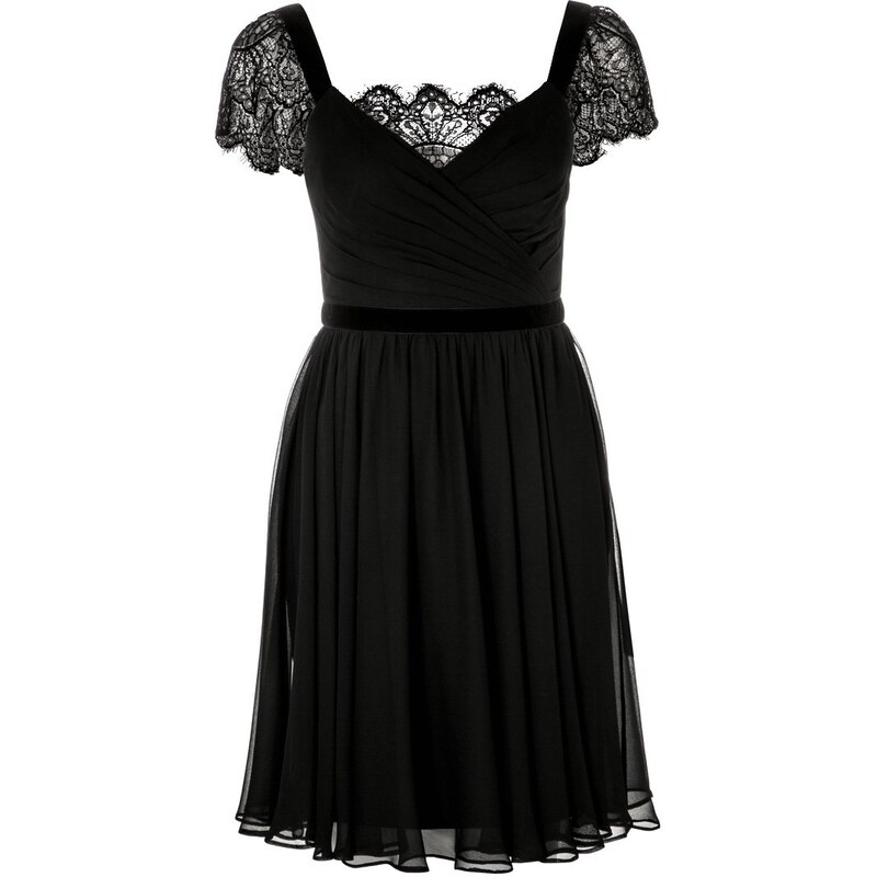 Marchesa Notte Cocktailkleid / festliches Kleid black