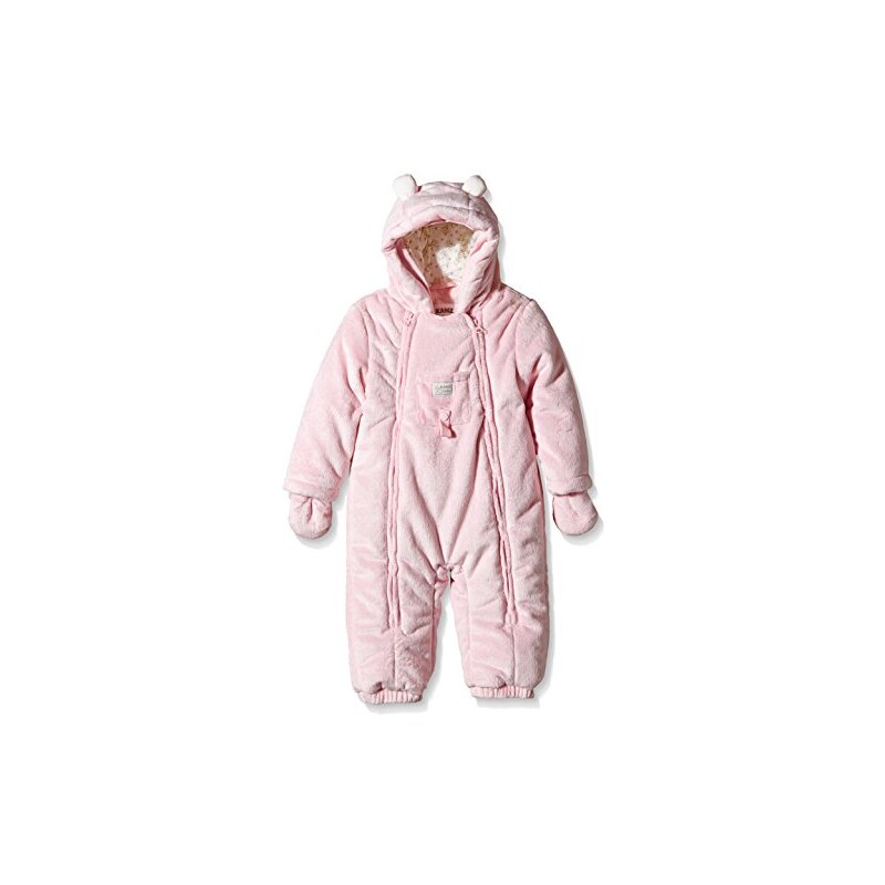 Kanz Baby Overall Winteranzug mit Fäustlinge Frosty Times 0003508 bis Gr. 74 mit Schuhen, rosa
