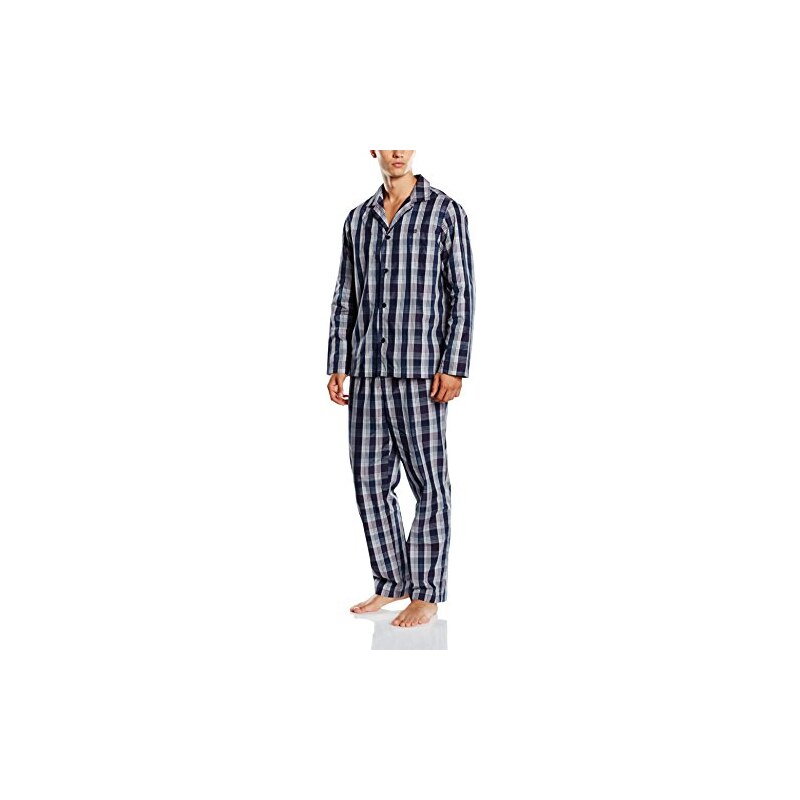 BOSS Hugo Boss Herren Zweiteiliger Schlafanzug Geschenkset Pyjama 2