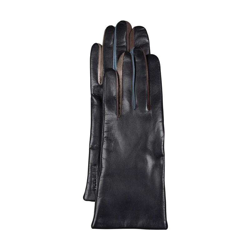 Gretchen Glove GL16 - Deep Black/ Sandy Taupe/ Skylight/ S