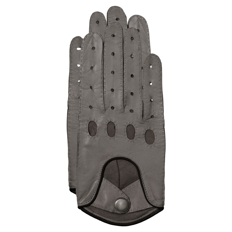 Gretchen Glove GL15 - Cloudy Gray, Deep Black