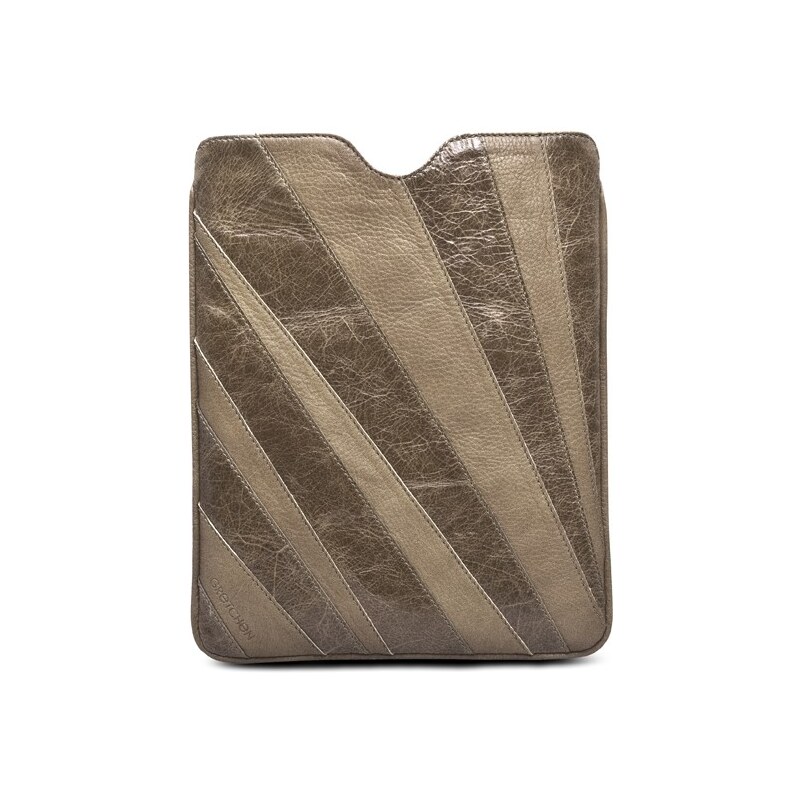 Gretchen Linear iPad Case - Taupe