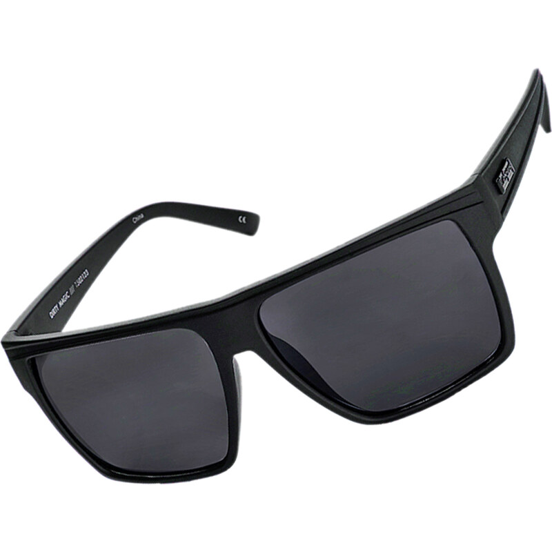 Le Specs Dirty Magic Sonnenbrille black rubber/silver