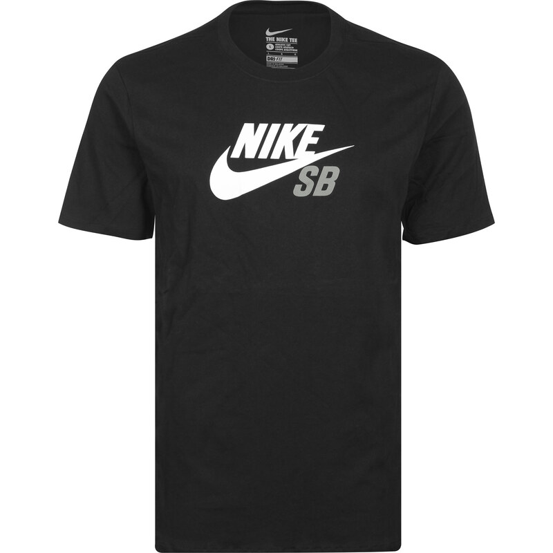 Nike Sb Df Icon Logo T-Shirts T-Shirt black/white