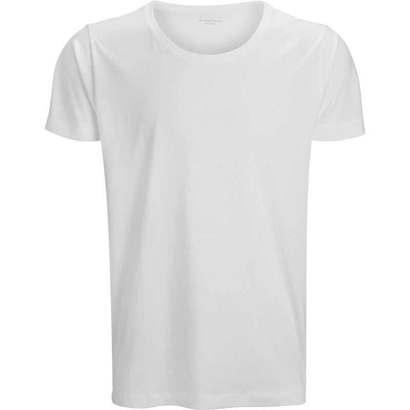 Selected SHPima New Dave T-Shirt white