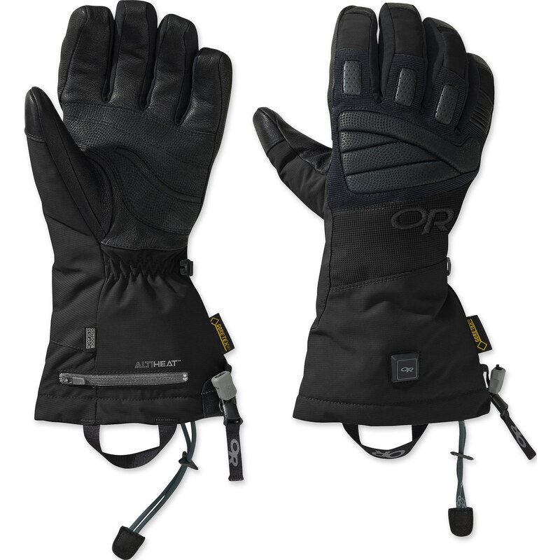 Outdoor Research Lucent Heated Wintersporthandschuhe black