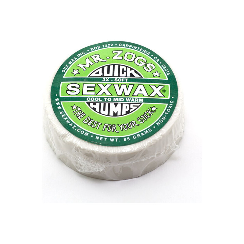 Quick Humps Wax green 3x cold to cool water