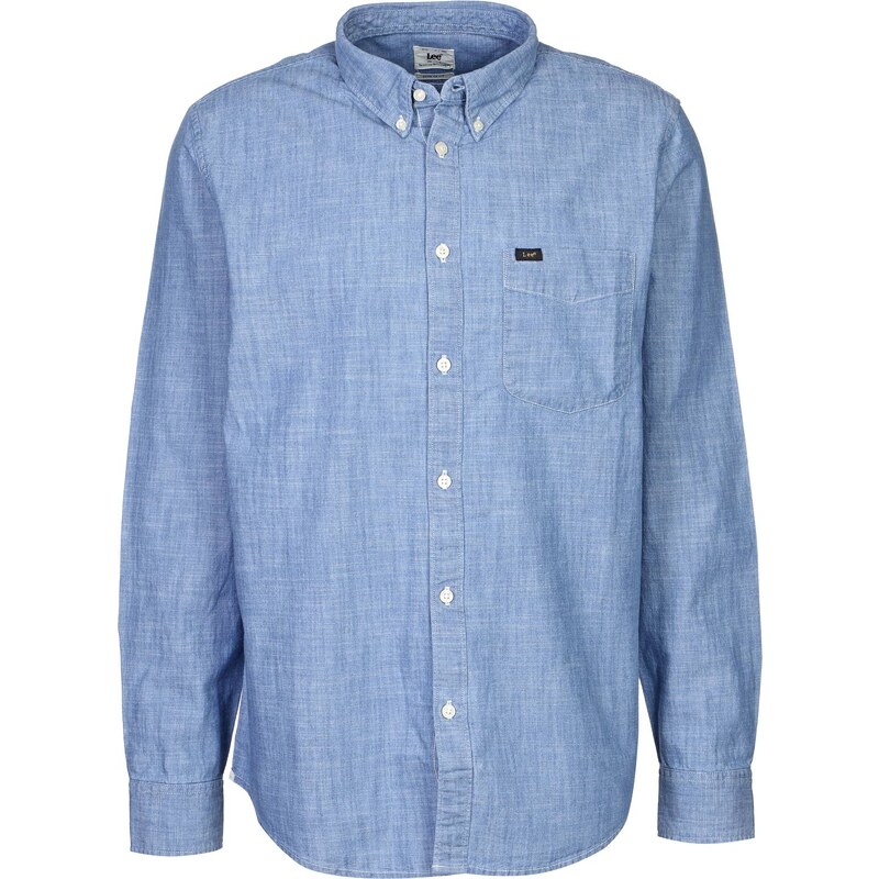 Lee Button Down Langarmhemd blue ice