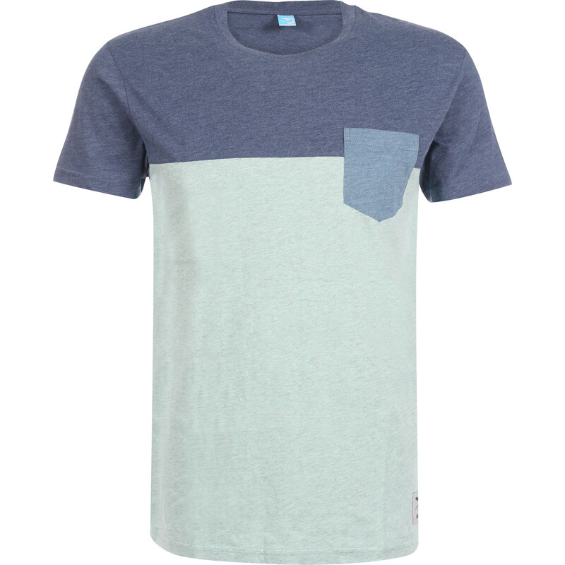 Iriedaily Block Pocket T-Shirts T-Shirt mintgrey