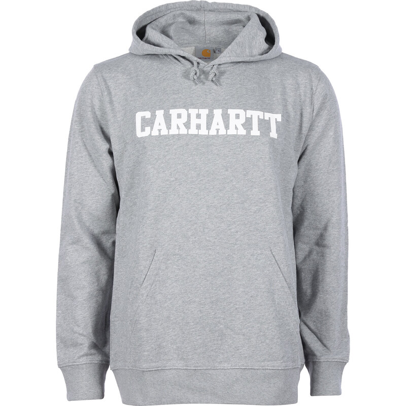 Carhartt Wip College Hooded Sweat Zipper Hoody grey heather/white
