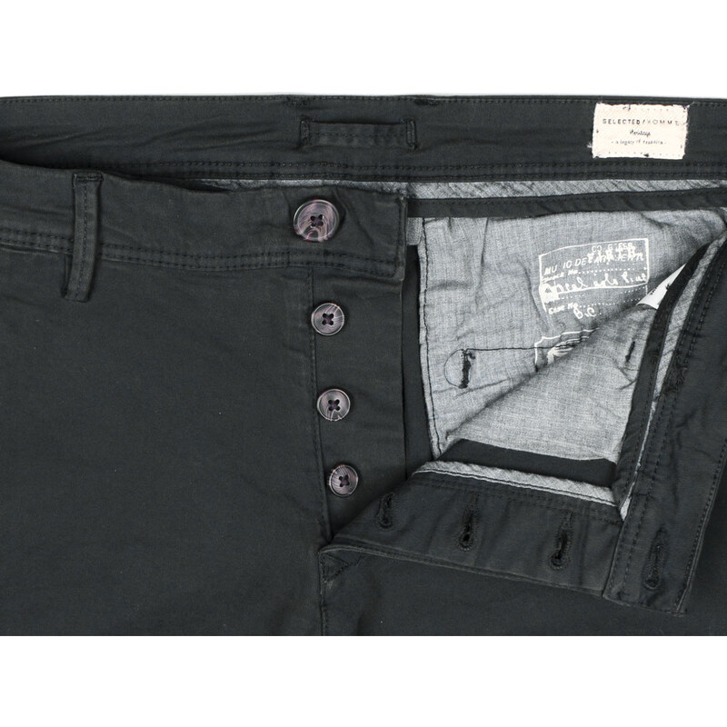 Selected One Luca Chino Hose black