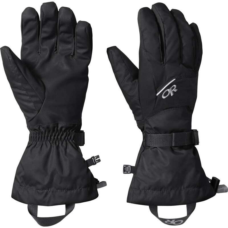 Outdoor Research Adrenaline gefütterte Handschuhe black