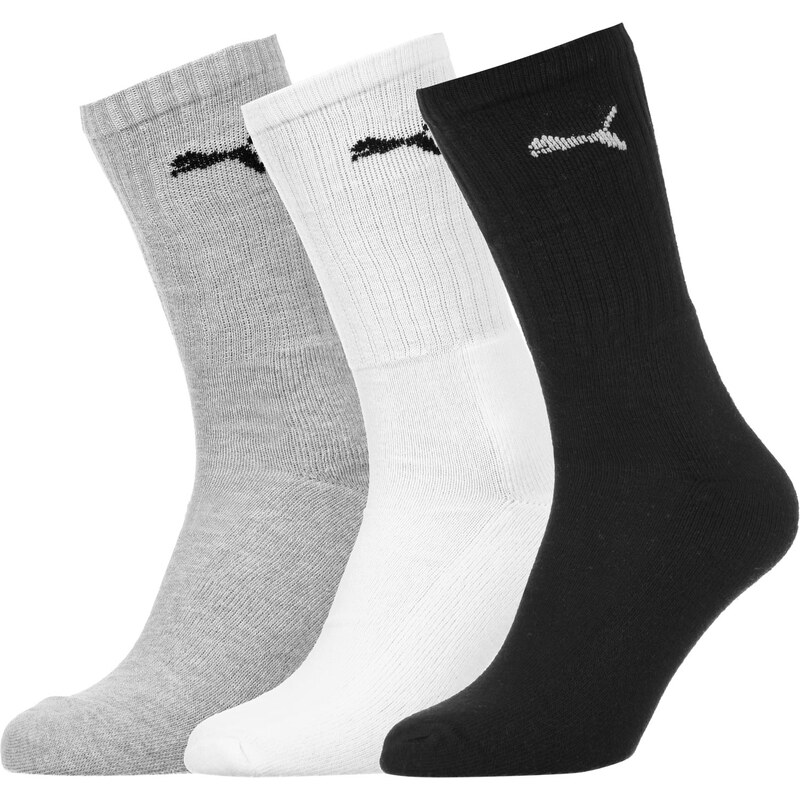 Puma Sport 3-Pack Socken white/grey/black