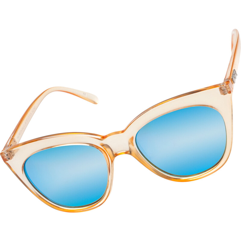 Le Specs Halfmoon Magic Sonnenbrille sand/ice blue