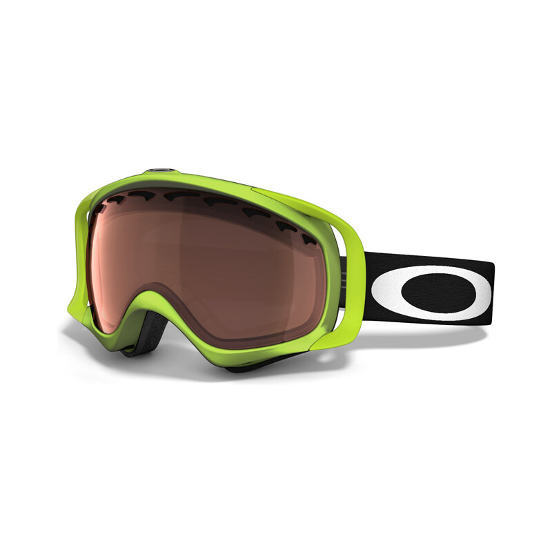 Oakley Crowbar Schneebrillen Goggle 80 neon green / prizm black
