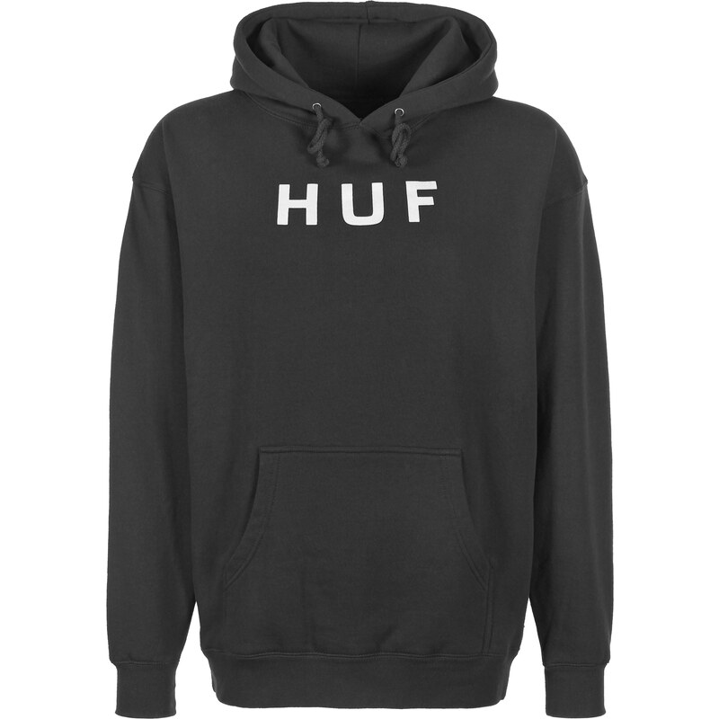 Huf Original Logo Pullover Hoodie black