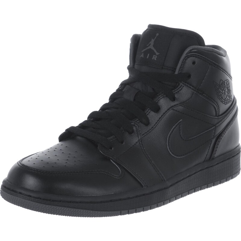 Jordan 1 Mid Schuhe black