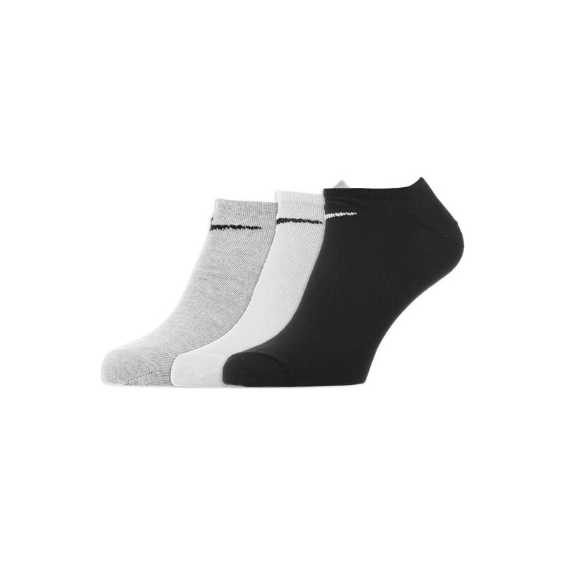 Nike No Show 3er Pack Socken grey/black/white