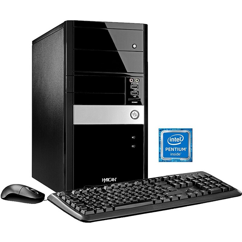 Hyrican PC Intel® G4400, 8GB, 1TB, Windows 10 »Gigabyte Edition PC 4970«