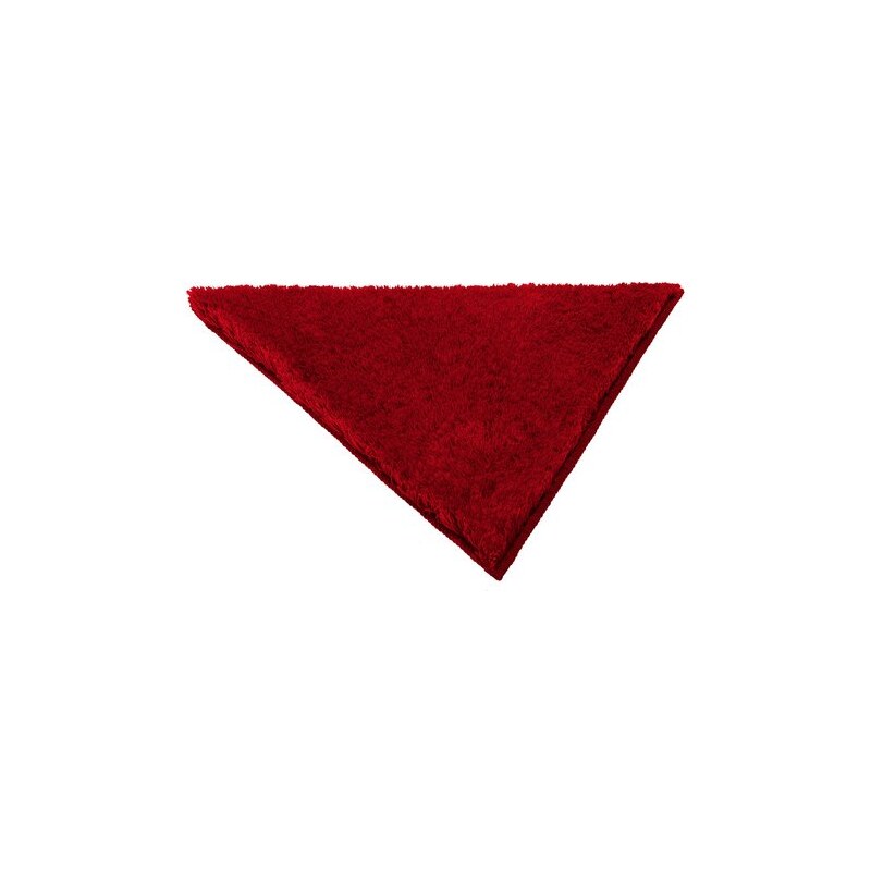 Badematte Merida Höhe 32 mm rutschhemmender Rücken in Dreieck-Form MY HOME rot 60 (50x50 cm Dreieck),61 (90x90 cm Dreieck)