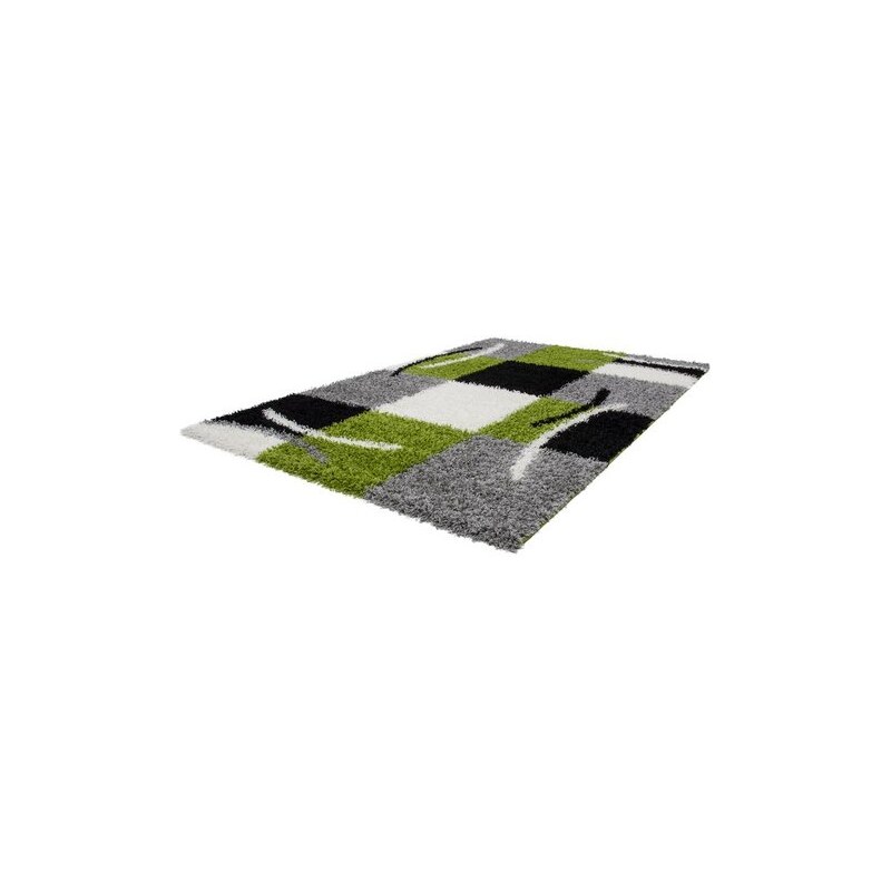 Hochflor-Teppich Joy 120 Höhe 50 mm gewebt LALEE grün 2 (B/L: 80x150 cm),3 (B/L: 120x170 cm),4 (B/L: 160x230 cm),6 (B/L: 200x290 cm)