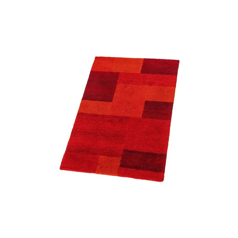 Hochflor-Teppich Astra Livorno Karo Höhe 25 mm getuftet ASTRA rot 2 (B/L: 70x140 cm),3 (B/L: 90x160 cm),31 (B/L: 140x200 cm),4 (B/L: 170x240 cm)