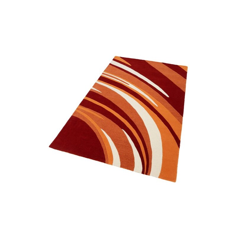 Teppich exklusiv Nurit handgearbeitet reine Schurwolle THEKO EXKLUSIV orange 1 (B/L: 60x90 cm),3 (B/L: 120x180 cm),6 (B/L: 200x290 cm)