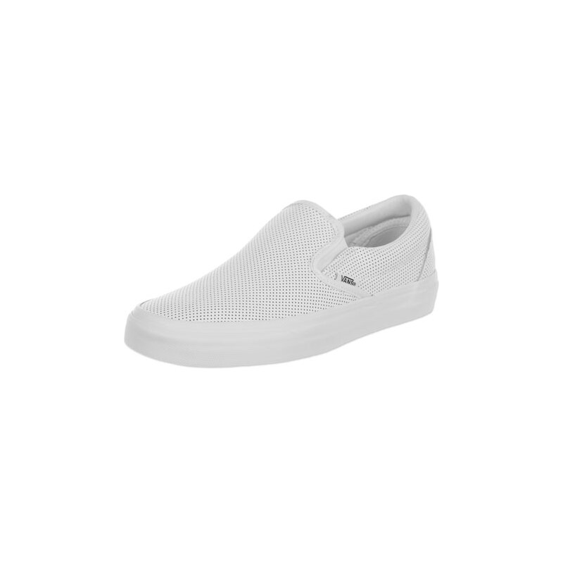 Vans Classic Slip-On Slipper Sneaker perf leather/white