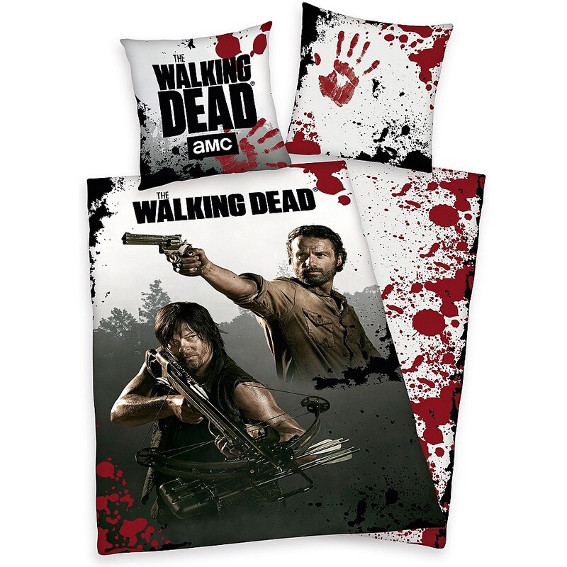 Bettwäsche, »The Walking Dead«, mit Daryl & Rick Portrait