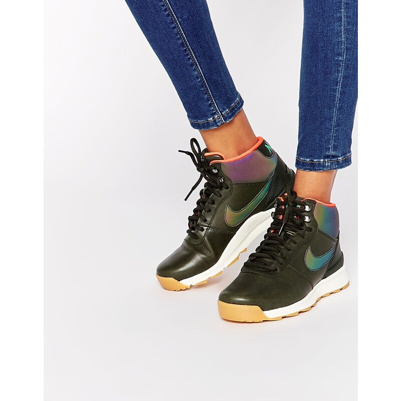 Nike - Acorra Reflect - Hohe Sneakers in Khaki - Khaki