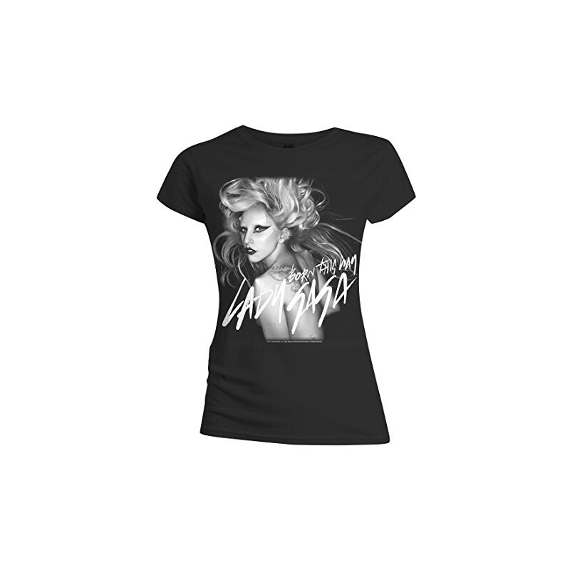 Bravado Damen T-Shirt, Lady GaGa - BTW Cover