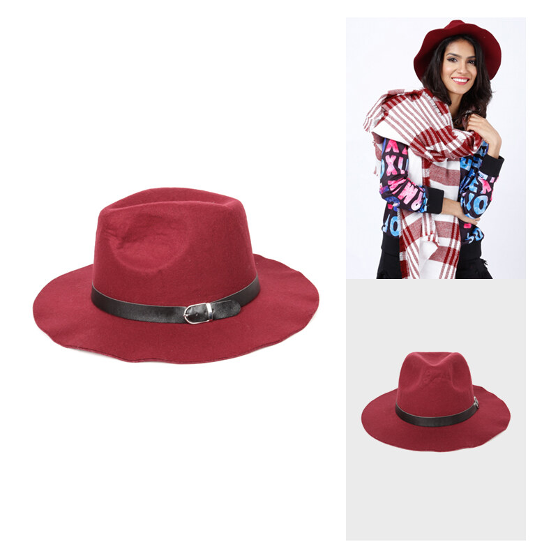 Lesara Fedora-Hut mit Schnalle