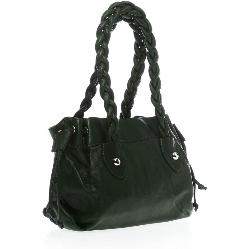 Bague à part Handtasche - aus grünem Leder