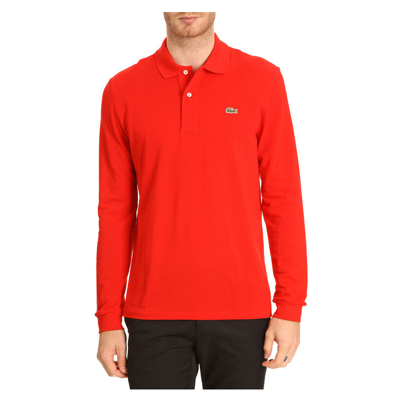 LACOSTE Rotes Polo-Shirt ML 1312