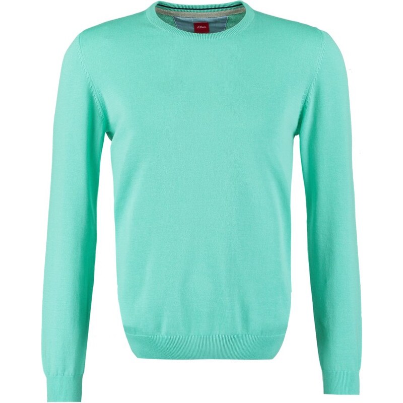 s.Oliver Strickpullover pale turquoise