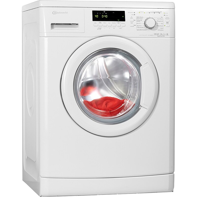 BAUKNECHT Waschmaschine Super Eco 8415, A+++, 8 kg, 1400 U/Min