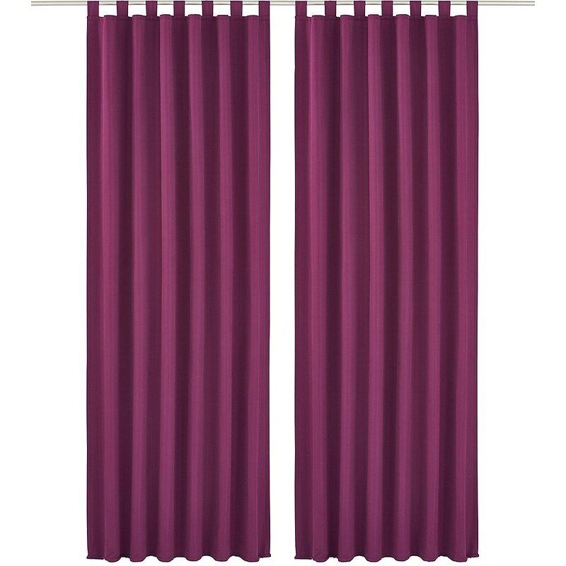 Vorhang, my home, »Raja«, mit Schlaufen (2 Stück)