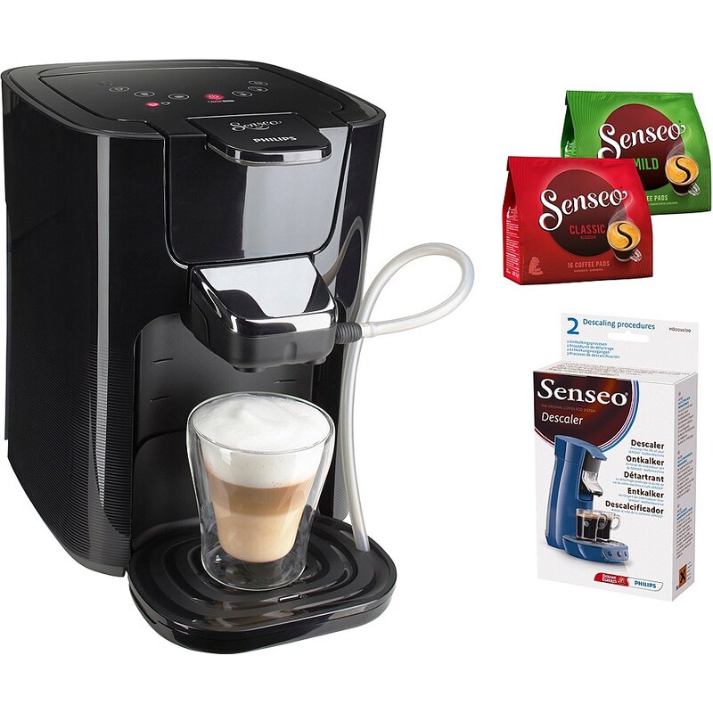 SENSEO® Kaffeepadmaschine HD7855/50 LatteDuo, inkl Gratis-Zugaben im Wert von 14 ?