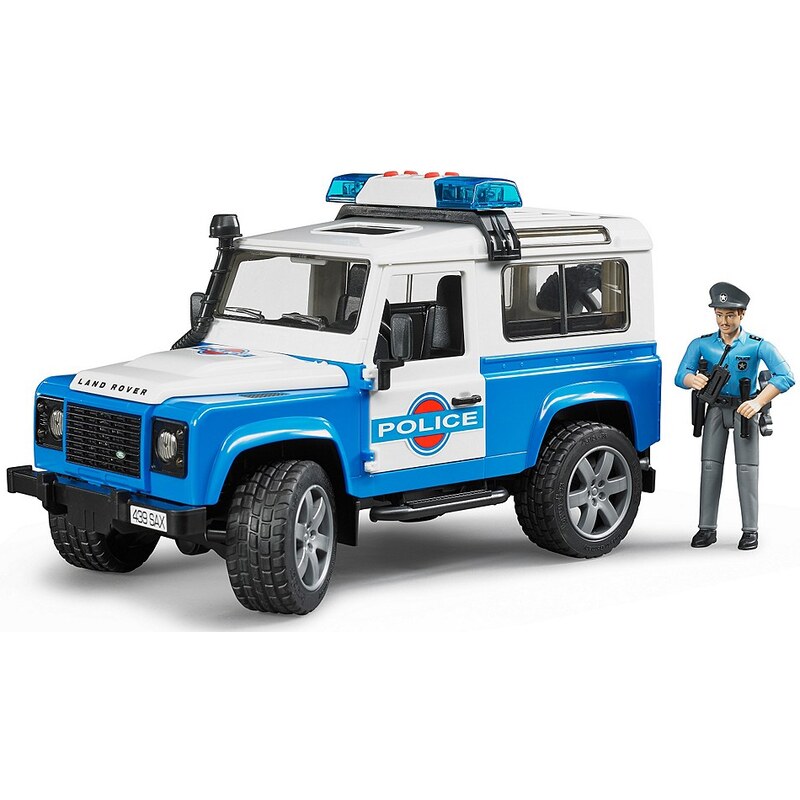 bruder® Polizeifahrzeug, »Land Rover Defender Station Wagon Polizeifahrzeug«