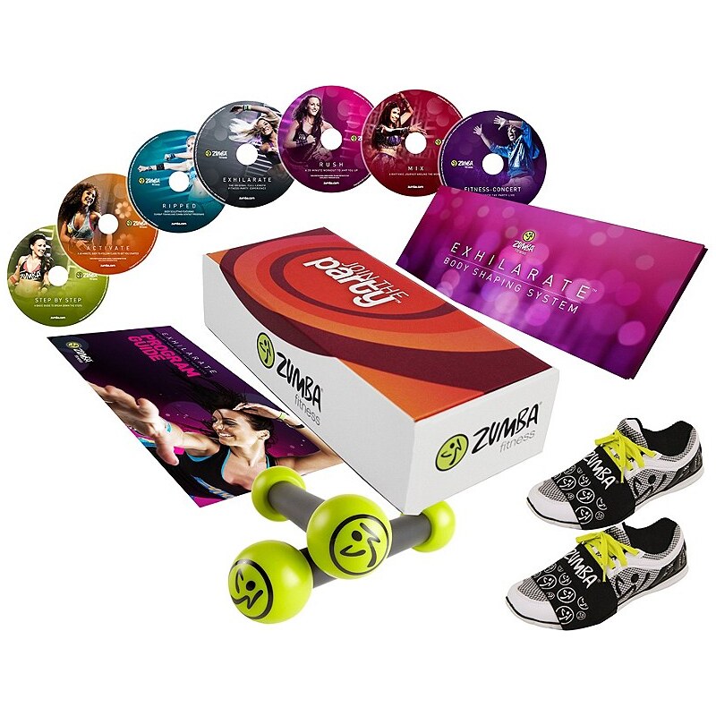 Zumba® Fitness Zumba® Join the Party Set, 12teilig mit Carpet Gliders