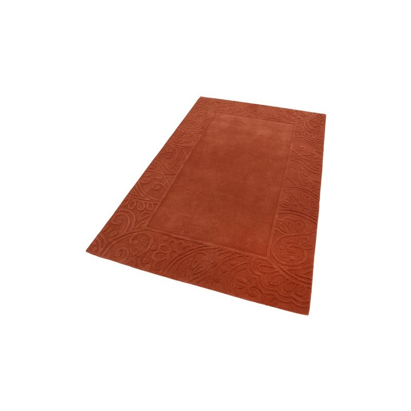 Teppich Collection Bhakta Höhe 11 mm handgetuftet HOME AFFAIRE COLLECTION orange 1 (B/L: 60x90 cm),2 (B/L: 70x140 cm),3 (B/L: 120x180 cm),4 (B/L: 160x230 cm),6 (B/L: 200x290 cm),7 (B/L: 240x320 cm)