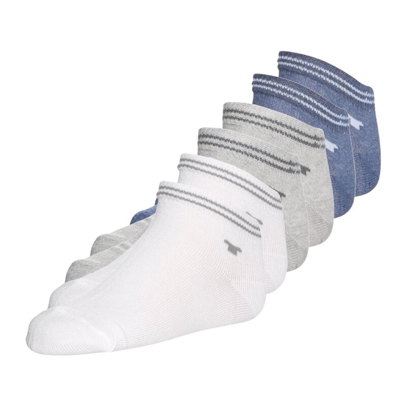 TOM TAILOR 6 PACK Socken light denim melange/white/summer grey melange