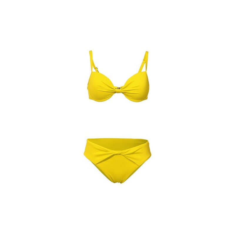 Softcup-Bikini Heine gelb 34,36,38,40,42,44