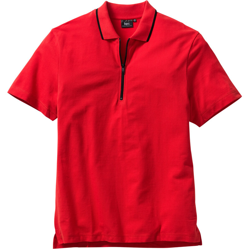 bpc bonprix collection Poloshirt Regular Fit kurzer Arm in rot für Herren von bonprix