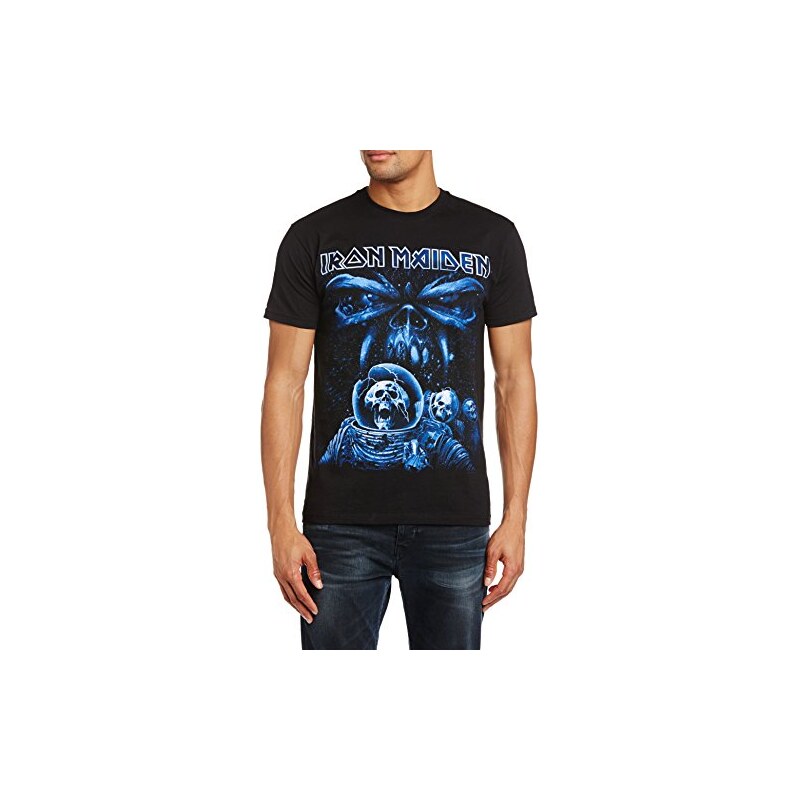 Unbekannt Iron Maiden Herren, T-Shirt, Final Frontier Blue Album Spaceman